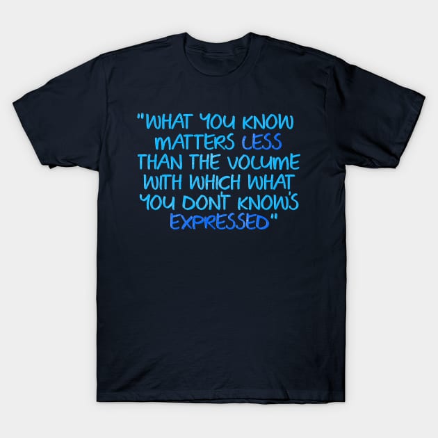 Loud T-Shirt by TheatreThoughts